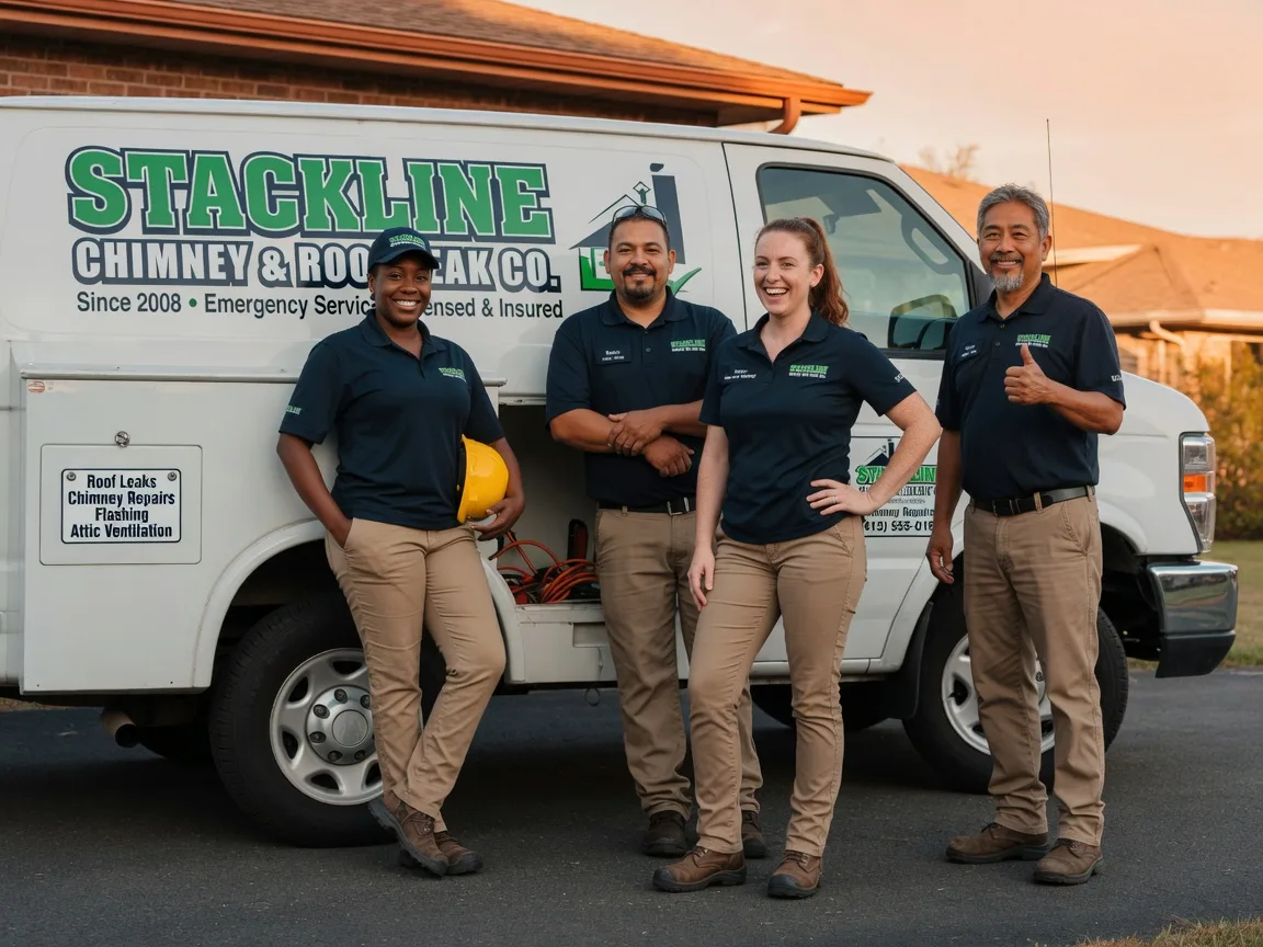 Chimney flashing repair company in Gassaway, WV